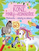 obálka: Moja hracia knižka - Kone, poníky a jednorožce