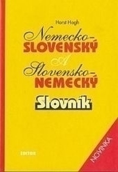 obálka: Nemecko-slovenský/slovensko-nemecký slovník