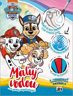 obálka: Maľuj vodou - Paw Patrol (A4)