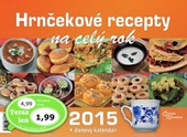 obálka: Hrnčekové recepty na celý rok 2015 - stolový kalendár