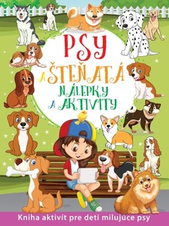 obálka: Psy a šteňatá - nálepky a aktivity