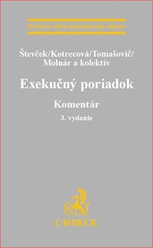 obálka: Exekučný poriadok. Komentár - 3.vydanie