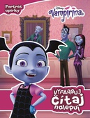 obálka: Vampirina  Vyfarbuj, čítaj, nalepuj