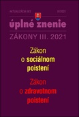 obálka: Aktualizácia III/3 2021 Sociálne poistenie a zdravotné poistenie