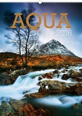 obálka: Aqua - nástěnný kalendář 2016