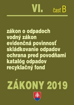 obálka: Zákony 2019/VI. časť B