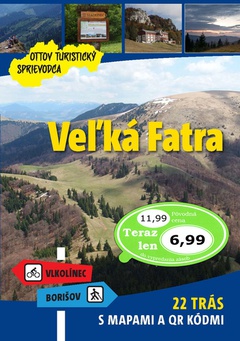 obálka: Veľká Fatra Ottov turistický sprievodca