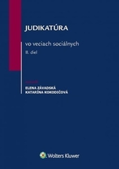 obálka: Judikatúra vo veciach sociálnych - II. Diel