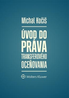 obálka: Úvod do práva transferového oceňovania