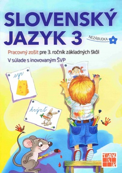 obálka: Slovenský jazyk 3-Pracovný zošit pre 3. ročník ZŠ