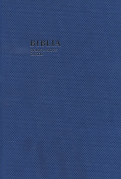 obálka: Biblia (modrá farba)