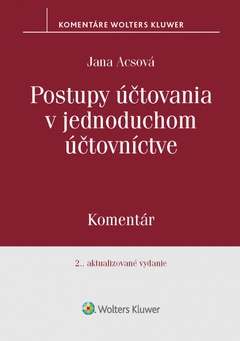 obálka: Postupy účtovania v jednoduchom účtovníctve, 2. vydanie