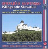 obálka: Ľudové piesne Západné Slovensko  – Spievajúce Slovensko 1