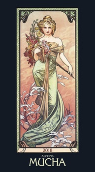 obálka: Alfons Mucha 2018 - nástěnný kalendář