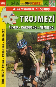 obálka: Trojmezí CZ-A-D cyklomapa 1:50 000