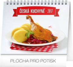 obálka: Česká kuchyně - stolní kalendář 2017