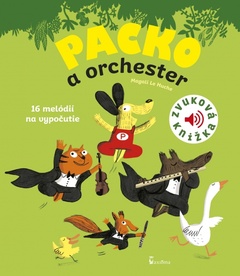 obálka: Packo a orchester - zvuková knižka