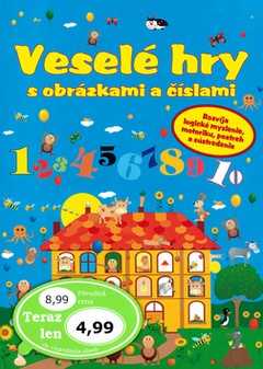 obálka: Veselé hry s obrázkami a číslami