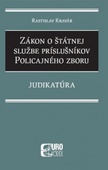 obálka: Zákon o štátnej službe príslušníkov Policajného zboru