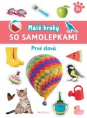 obálka: Prvé slová  Malé kroky so samolepkami 2+