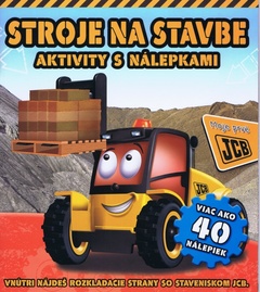 obálka: Stroje na stavbe - aktivity s nálepkami