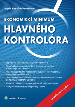 obálka: Ekonomické minimum hlavného kontrolóra