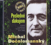 obálka: CD-Posledné ďakujem - Michal Dočolomanský