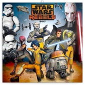 obálka: Star Wars Rebels - nástěnný kalendář 2017