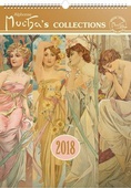 obálka: Alfons Mucha 2018 - nástěnný kalendář