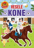 obálka: Veselé kone - 101 aktivít s nálepkami