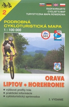 obálka: Orava, Liptov, Horehronie 1:100 000