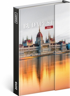 obálka: Týdenní magnetický diář Budapešť 2019, 1