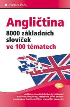 obálka: Angličtina – 8000 základních slovíček - ve 100 tématech