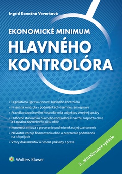 obálka: Ekonomické minimum hlavného kontrolóra, 3. vydanie