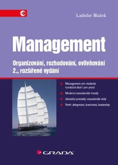 obálka: Management - Organizování, rozhodování, ovlivňování - 2. vydání