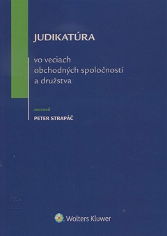 obálka: Judikatúra