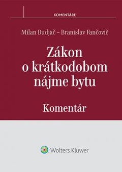 obálka: Zákon o krátkodobom nájme bytu - komentár