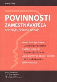 obálka: Povinnosti zamestnávateľa