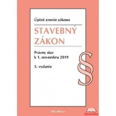 obálka: Stavebný zákon - Právny stav k 1. novembru 2019 3. vydanie