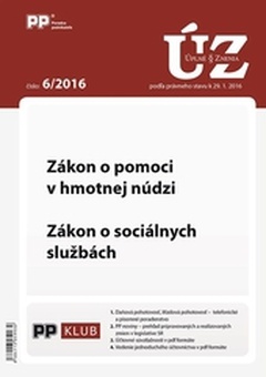 obálka: Úplne znenia zákonov 6-2016