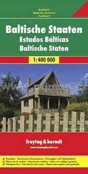 obálka: Baltické štáty 1:400 000 automapa