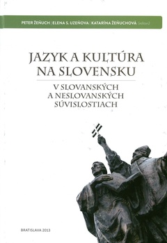 obálka: Jazyk a kultúra na Slovensku