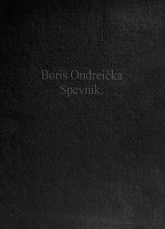 obálka: Spevník.