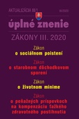 obálka: Aktualizácia III/1 - 13. dôchodok, Sociálne poistenie, Dôchodkové sporenie (Peňažné príspevky …)