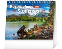 obálka: Rozprávkové Slovensko - stolový kalendár 2019