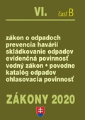 obálka: Zákony 2020 VI/B -  Odpadové a vodné hospodárstvo - úplné znenie k 1.1.2020