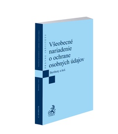 obálka: Všeobecné nariadenie o ochrane osobných údajov