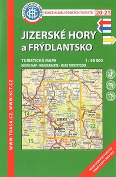 obálka: KČT 20-21 Jizerské hory a Frýdlantsko