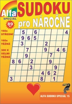 obálka: Sudoku speciál 15 pro nároční