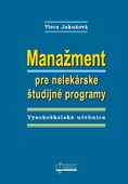 obálka: Manažment pre nelekárske študijné programy